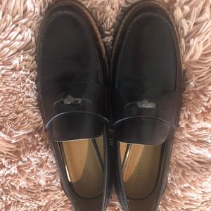 Brown Coach Loafers